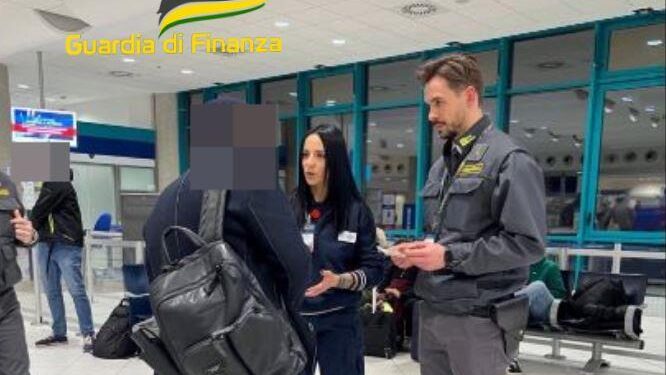 Finanza in aeroporto traffico cani