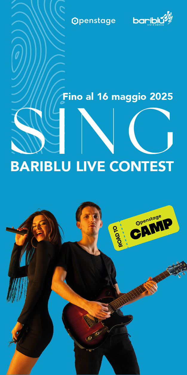 Bariblu+camp Banner Telebari Verticale