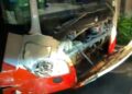 incidente auto bus