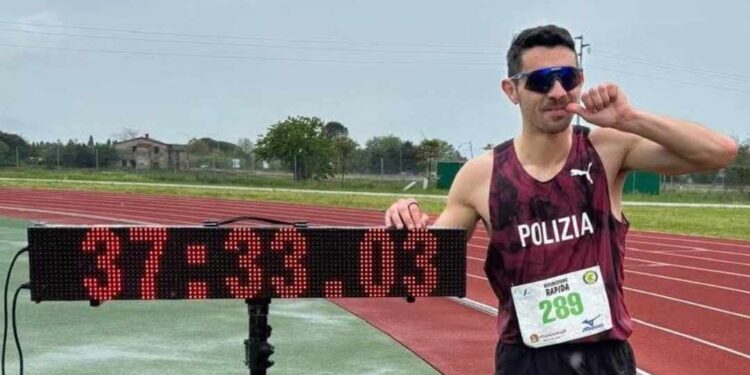 Foto da pagina Facebook della Federazione Italiana di Atletica Leggera