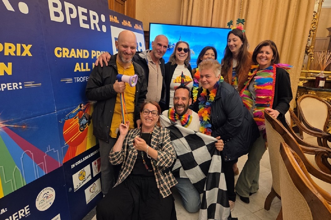 30 05 25 Grand Prix All In Questa Mattina La Presentazione Dell’evento Inclusivo In Programma Domenica 8 Giugno In Piazza Del Ferrarese 1