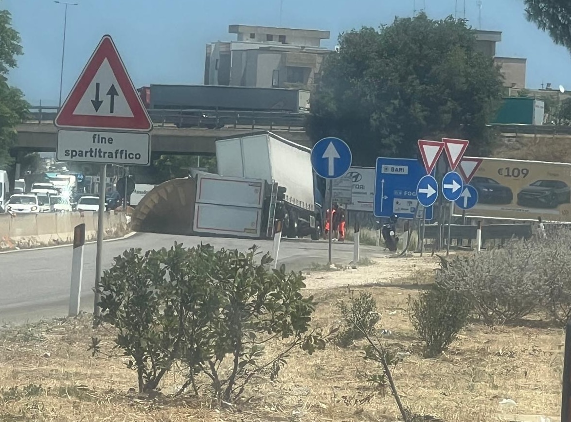 Incidente Camion Modugno
