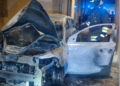 Incendio auto Ceglie