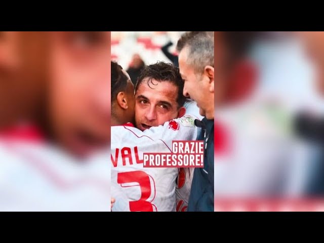Calcio, Scade Il Contratto Di Maiello E Il Bari Lo Saluta Così: “grazie Di Tutto Professore” – Video