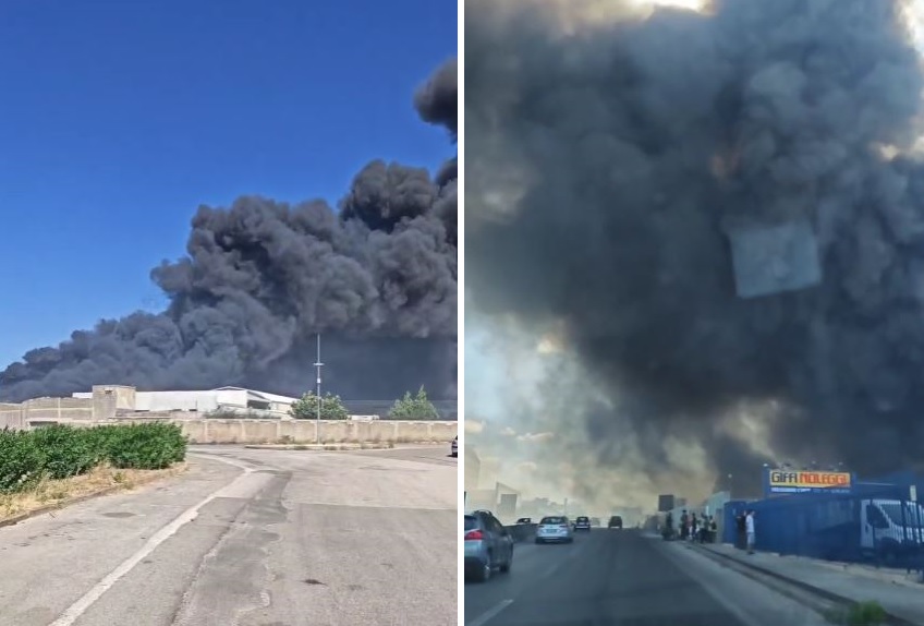 Incendio Capannone