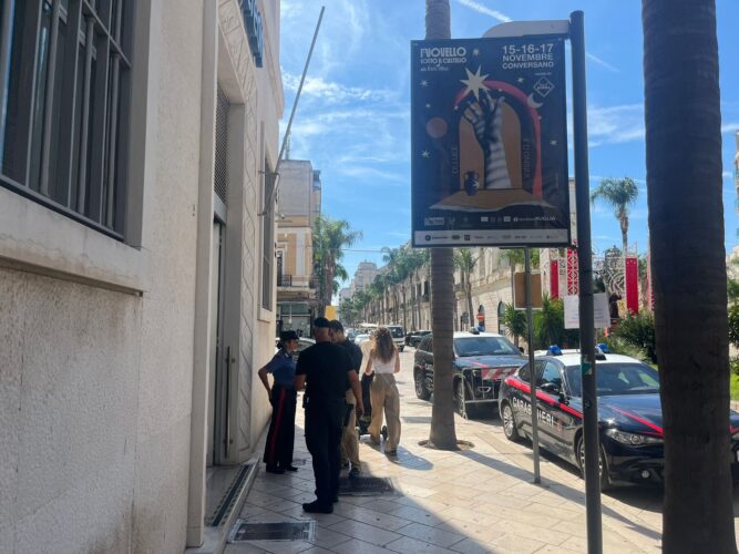 rapina banca Brindisi