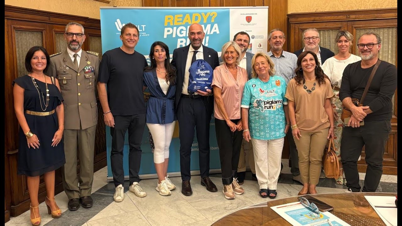 Bari, Torna La Pigiama Run Promossa Da Lilt: Il 26 Settembre La Corsa Di Solidarietà Al Parco 2 Giugno – Video