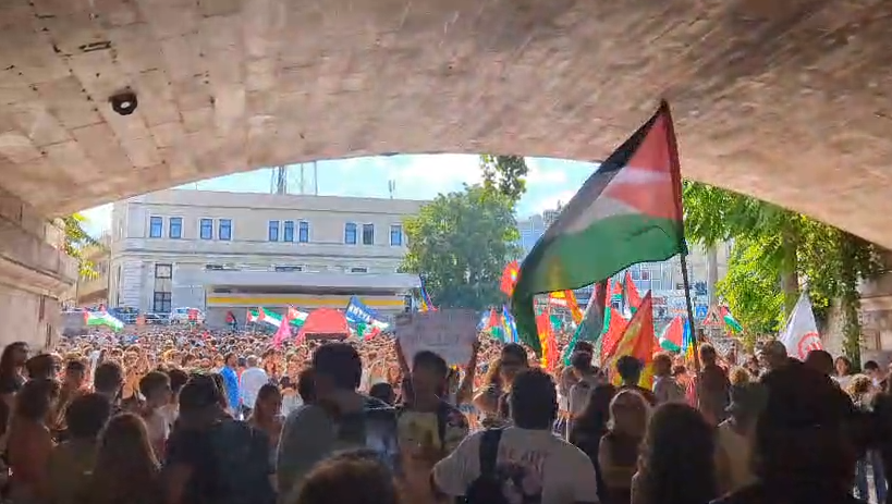 Sciopero Gaza Bari