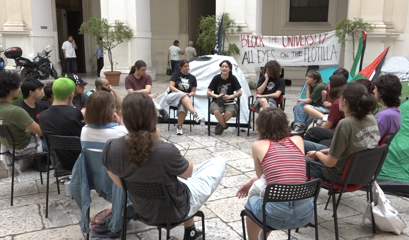 Studenti Gaza Ateneo