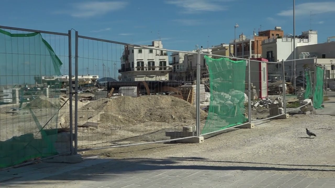 Bari, Il Nuovo Lungomare Di Santo Spirito Vede La Luce: Lavori Quasi Finiti. “pronto Per Natale” – Video