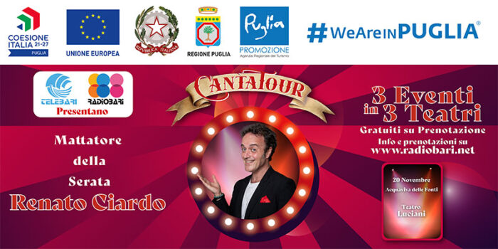 Cantatour 20 Novembre Acquaviva Delle Fonti