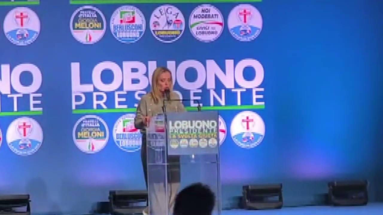 Meloni, Tajani, Salvini E Lupi A Bari Per Sostenere Lobuono: “uniti Come Avrebbe Voluto Tatarella” – Video