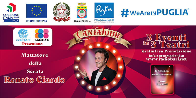Cantatour 20 Novembre Acquaviva Delle Fonti
