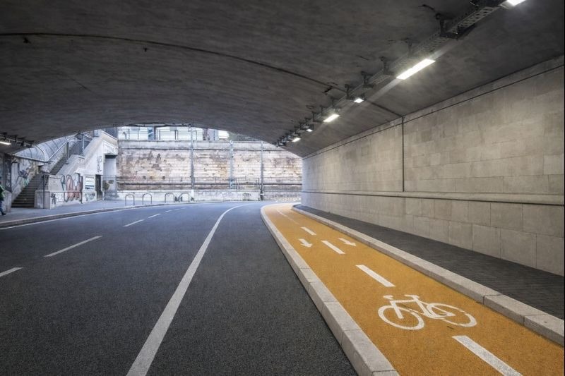 18 12 25 Riqualificazione Sottovia Quintino Sella Con Pista Ciclabile Render Vista