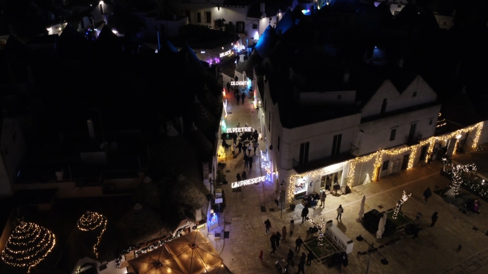 Presepe Luce Alberobello