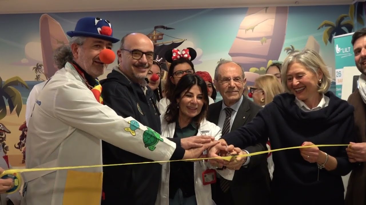Accogliente, Colorata E A Misura Di Bambino: Ecco La Nuova Sala D’attesa Del Pediatrico Di Bari – Video