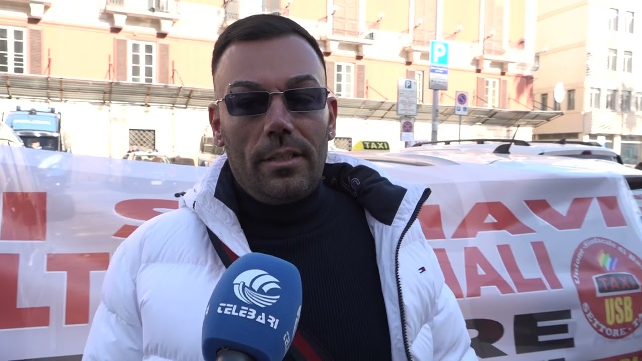 “dalle Multinazionali Come Uber Concorrenza Sleale”, Sciopero Nazionale Dei Taxi: La Protesta A Bari – Video