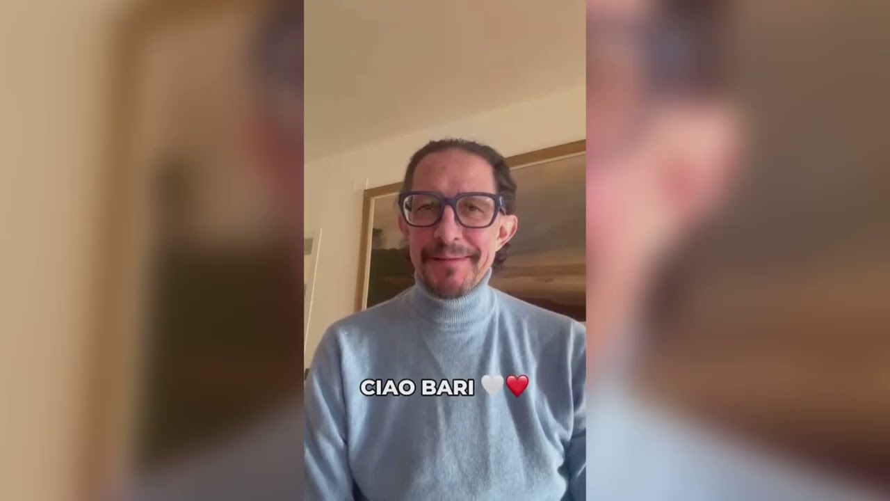 Igor Protti Salta La Tappa Di Bari Di Viva El Futbol: “non Ci Sarò Fisicamente, Ma Il Mio Cuore è Con Voi” – Video