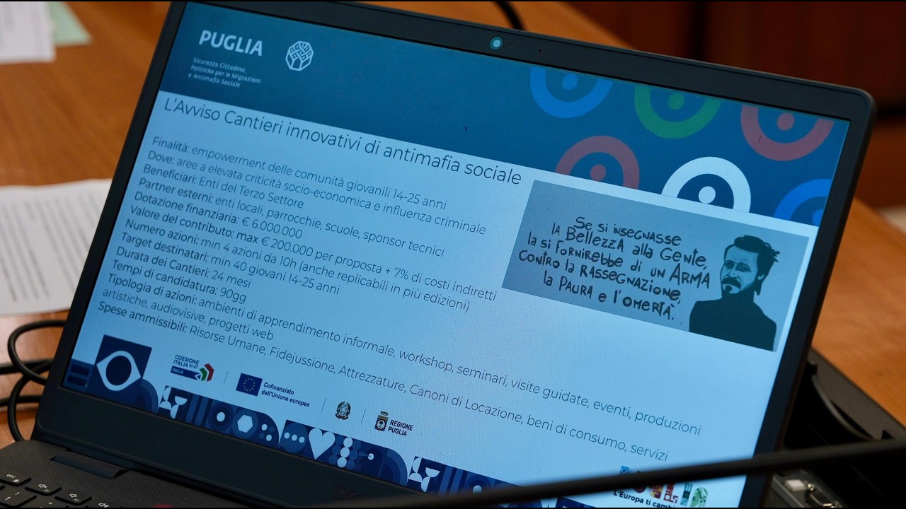 Legalità E Inclusione, Al Via I Cantieri Di Antimafia Sociale: “contro Il Rumore Degli Spari, La Musica E L’arte” – Video