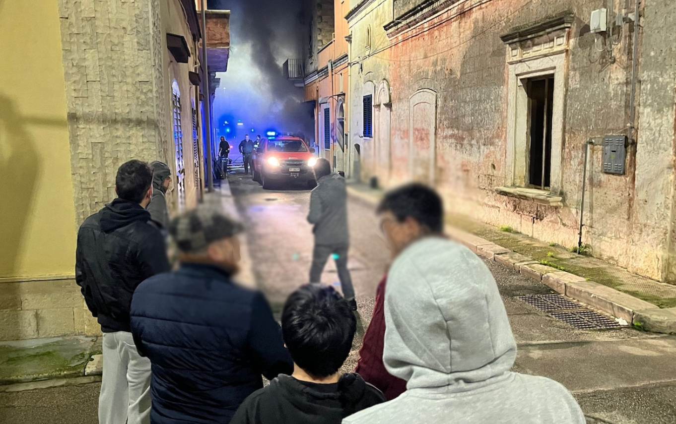 Incendio Adelfia
