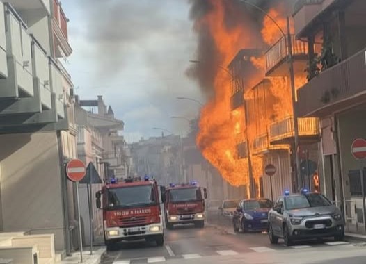 Incendio Falso Casamassima