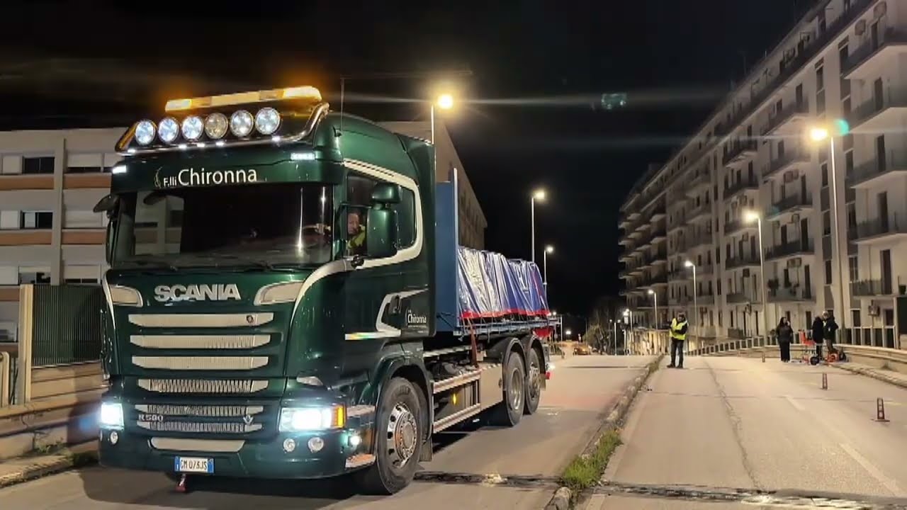 Bari, Test Di Carico Nella Notte Sul Ponte Garibaldi: Con Esito Positivo Si Riapre Al Traffico – Video