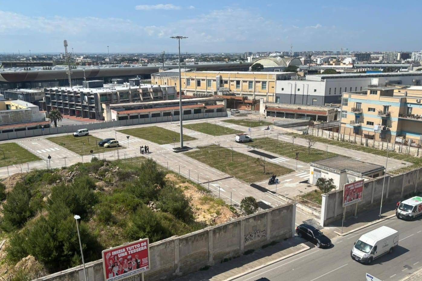 21 04 26 Inaugurato Il Nuovo Parcheggio A San Cataldo Nell'area Della Fiera Del Levante In Via Adriatico Foto 1