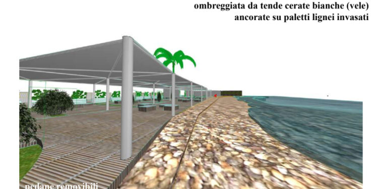 22 04 26 Affidata Concessione Demaniale Marittima A Santo Spirito Render