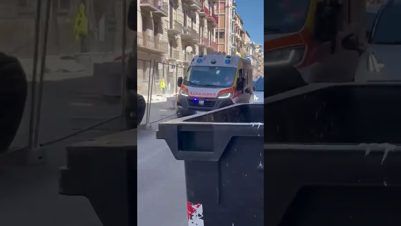 Bari, Lavori Brt In Via Quintino Sella: Ambulanza Bloccata Nel Traffico. “situazione Allarmante” – Video