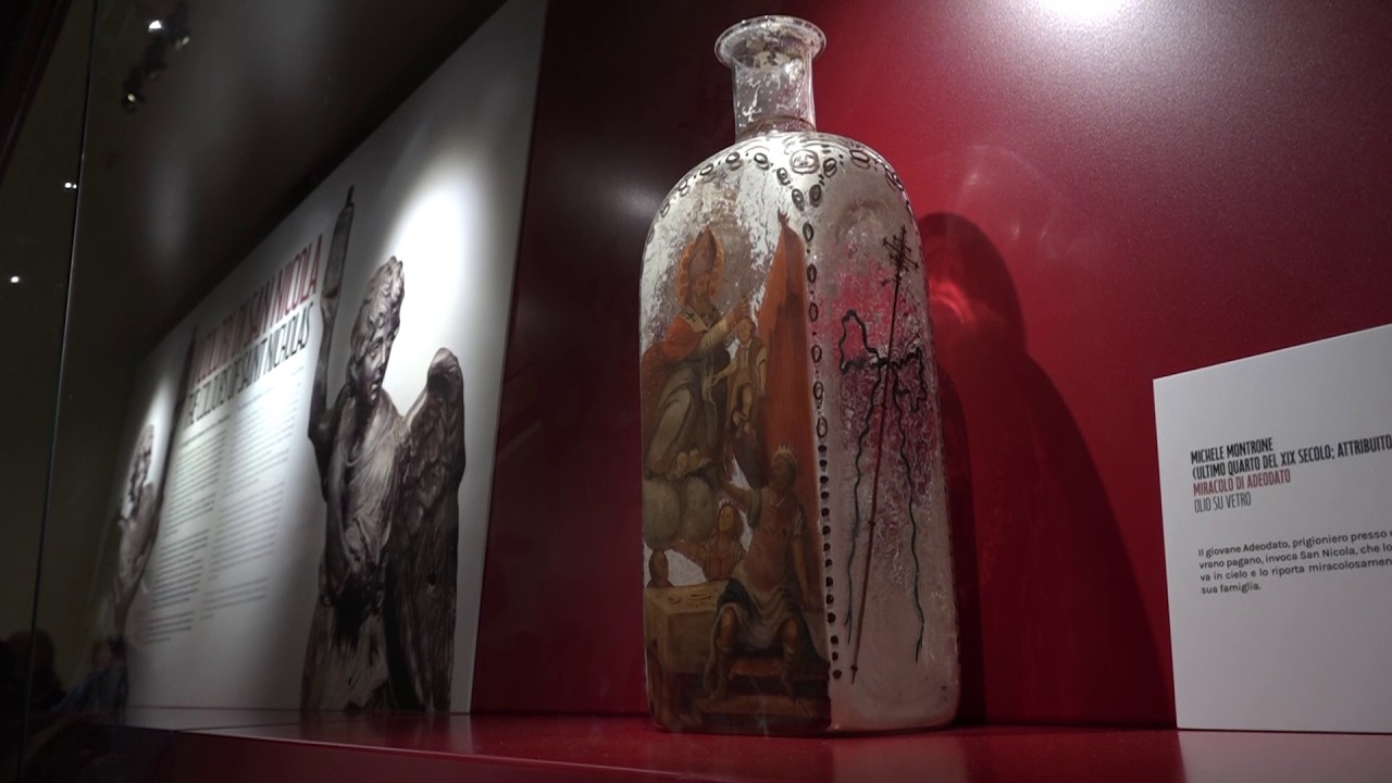 Bari, Al Castello Svevo La Mostra ‘i Colori Di San Nicola’: Un Viaggio Tra Le Ampolle Della Sacra Manna – Video