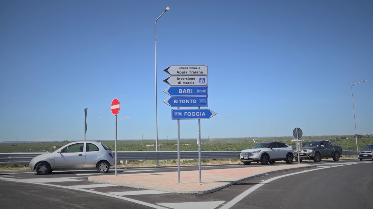Bari, Inaugurato Il Nuovo Ponte Sulla S.p. 231: Connessione Diretta Tra La Provinciale E Statale 16 – Video