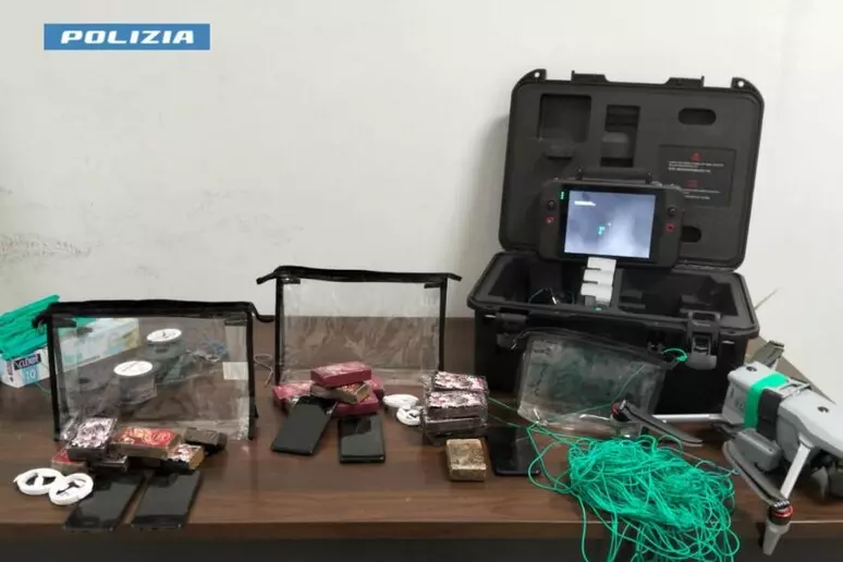 Drone Carcere Lecce