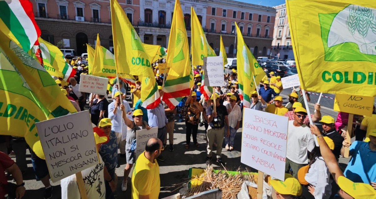 Coldiretti Protesta Piazza