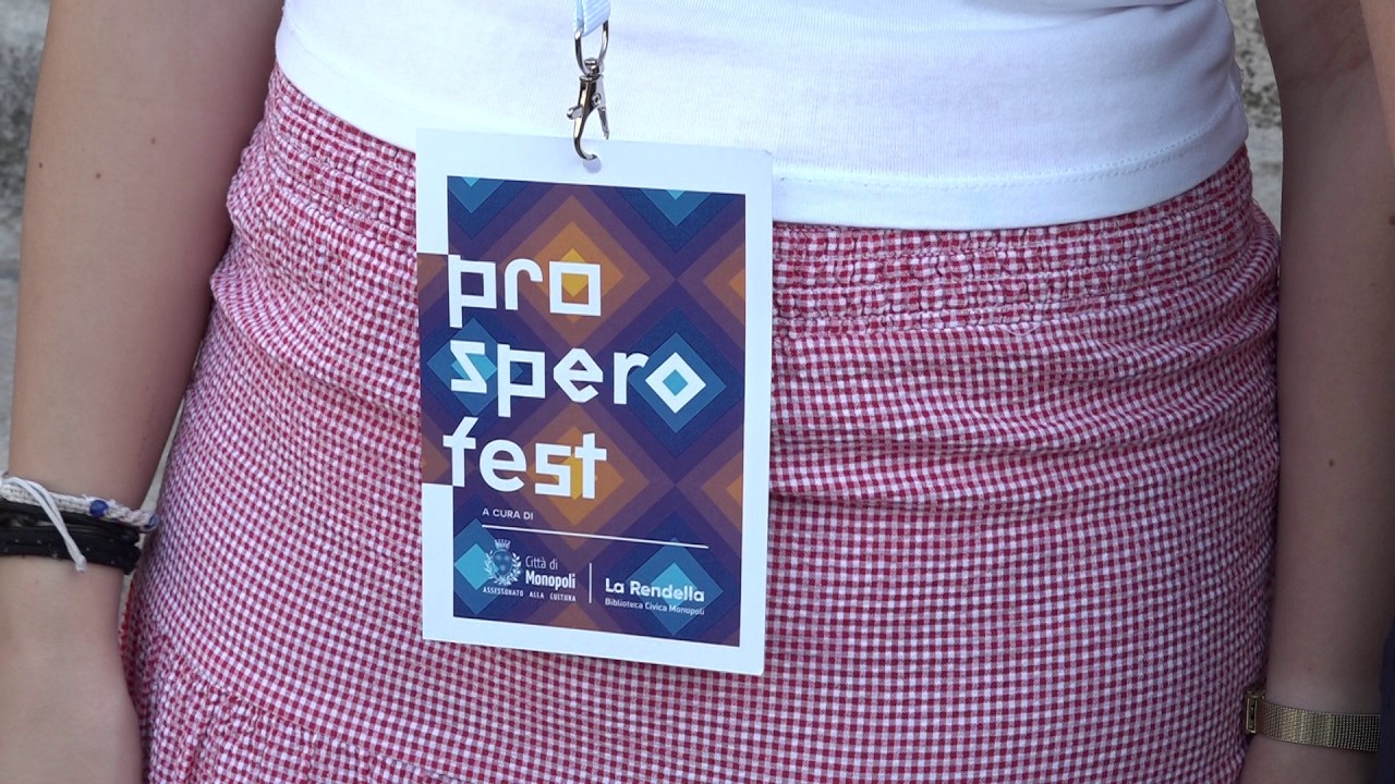 Da Pif A Concita De Gregorio, A Monopoli Il ‘prospero Fest’: Nel Porto Antico Fino Al 14 Giugno – Video