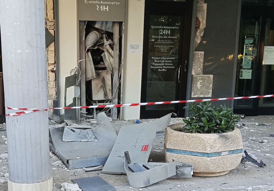 Esplosione Bancomat