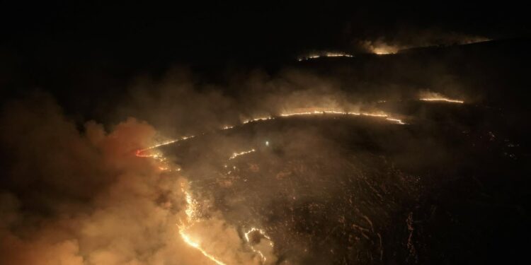 Incendio Minervino