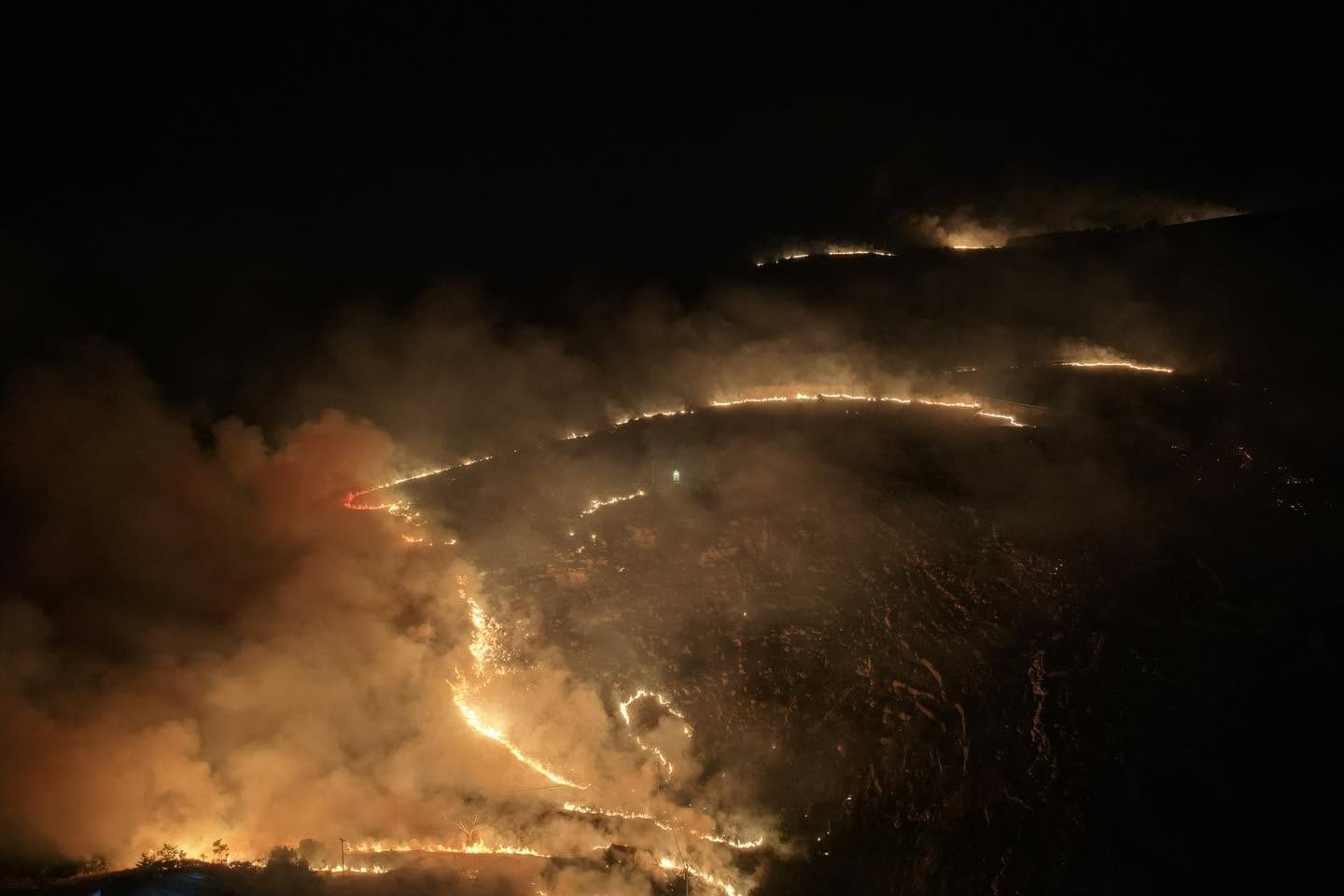 Incendio Minervino