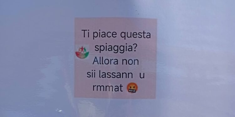 Spiaggia Cartello