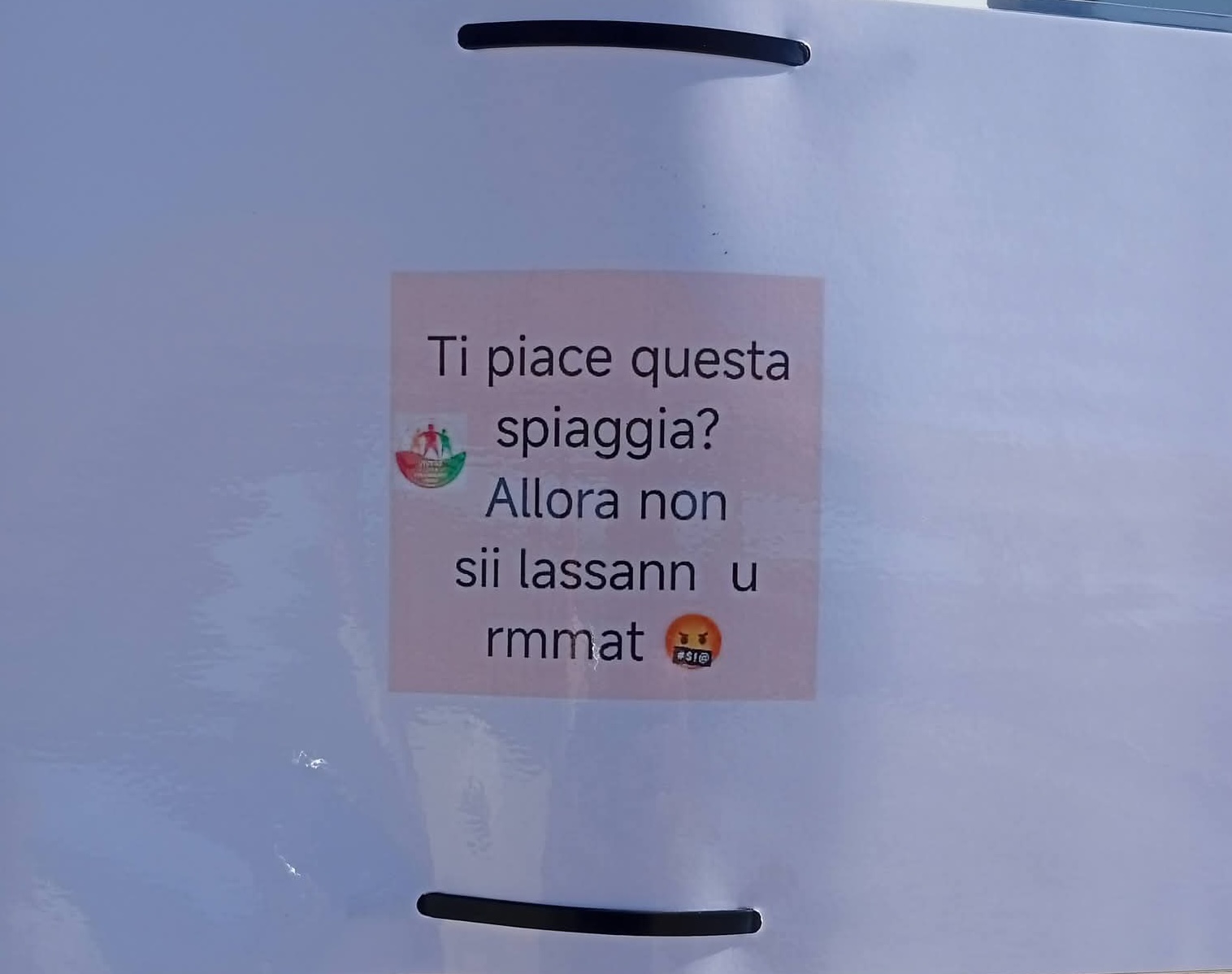 Spiaggia Cartello